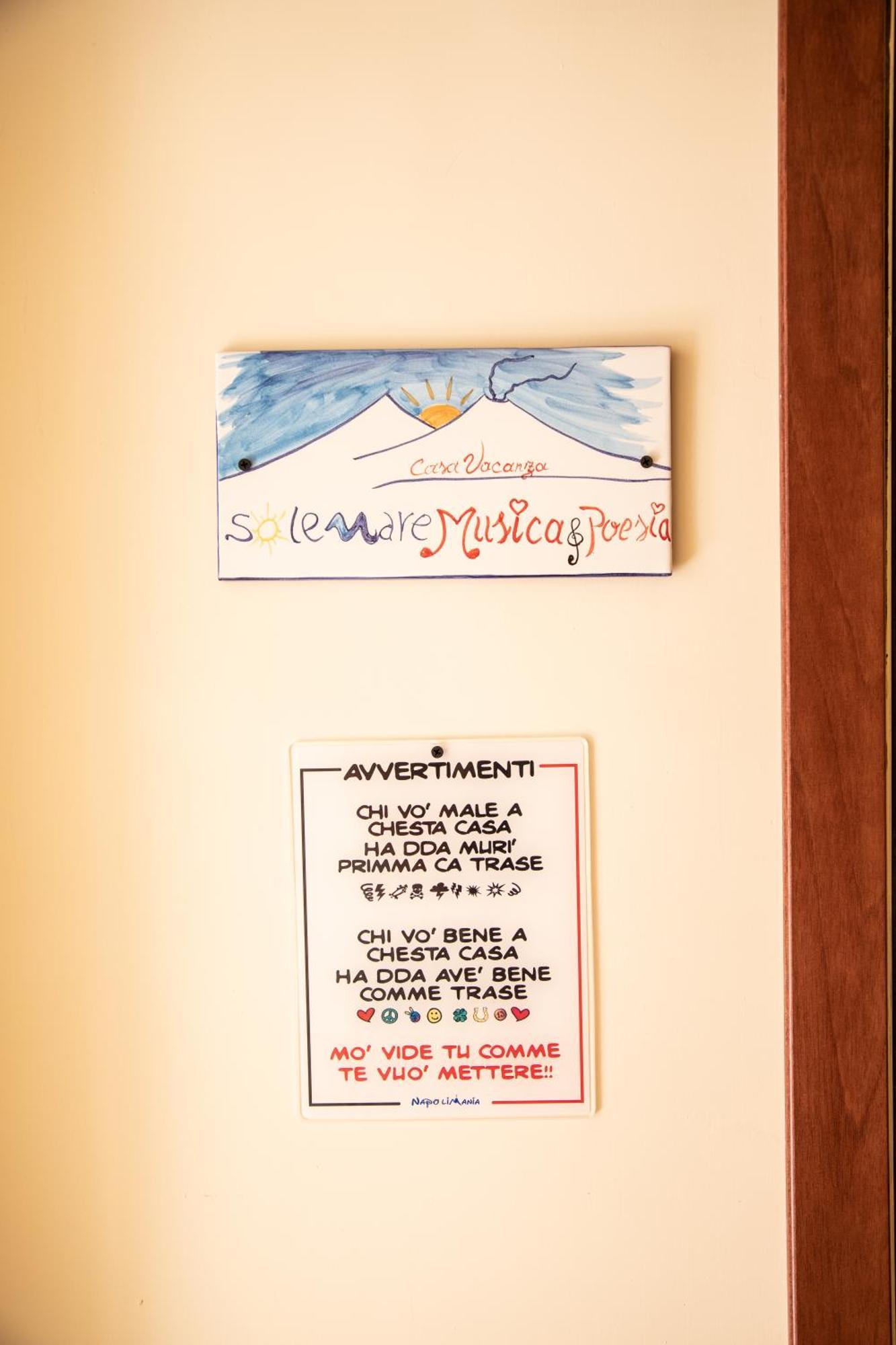 Solemare Musica & Poesia Daire Napoli Dış mekan fotoğraf